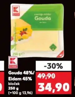 Kaufland Eidam 45% nabídka