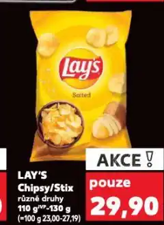 Kaufland Lay's chipsy nabídka