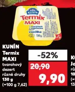 Kaufland Kunín termix nabídka