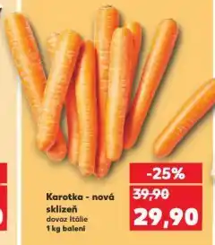 Kaufland Karotka nabídka