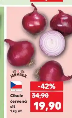 Kaufland Cibule červená nabídka