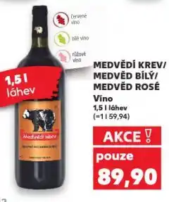 Kaufland Medvědí krev nabídka