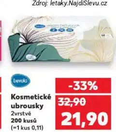 Kaufland Kosmetické ubrousky nabídka