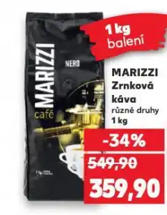 Kaufland Marizzi zrnková káva nabídka