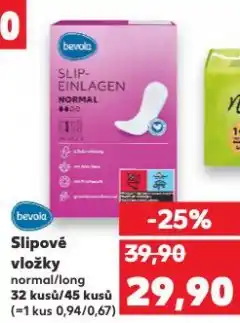 Kaufland Slipové vložky nabídka