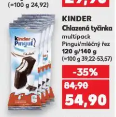 Kaufland Kinder pinguí nabídka