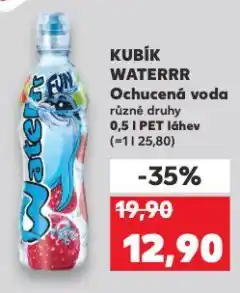 Kaufland Kubík waterrr nabídka