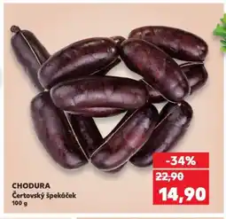 Kaufland CHODURA Čertovský špekáček nabídka