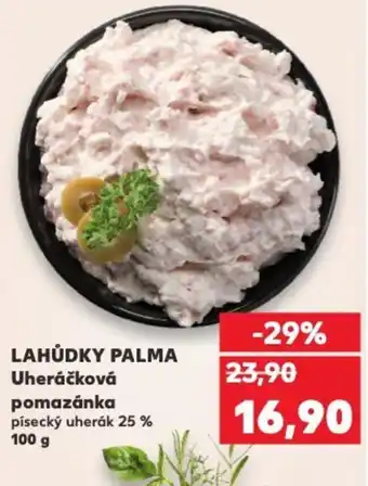 Kaufland LAHŮDKY PALMA Uheráčková pomazánka nabídka