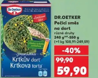 Kaufland DR.OETKER Pečicí směs na dort nabídka