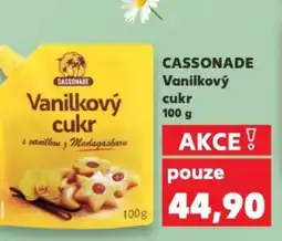 Kaufland CASSONADE Vanilkový cukr nabídka