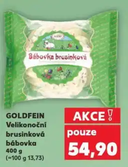 Kaufland GOLDFEIN Velikonoční brusinková bábovka nabídka