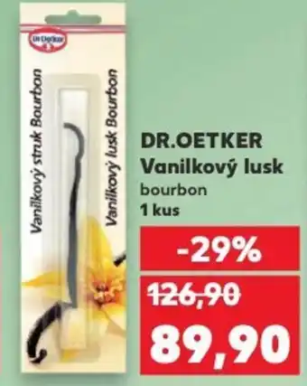 Kaufland DR.OETKER Vanilkový lusk nabídka