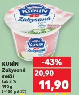 Kaufland KUNIN Zakysaná svěží nabídka