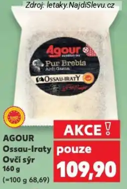 Kaufland AGOUR Ossau-Iraty Ovčí sýr nabídka