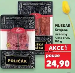 Kaufland PEJSKAR Krájené uzeniny nabídka