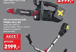 Kaufland Aku prořezávací pila PPAKS 40-Li B2 nabídka