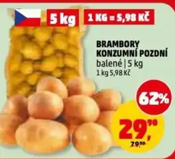 Penny Market Brambory konzumní pozdní nabídka