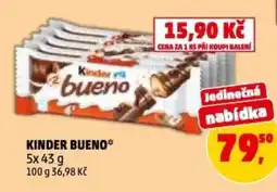 Penny Market Kinder bueno nabídka