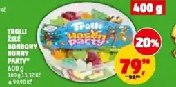 Penny Market Trolli žele bonbony bunny party nabídka