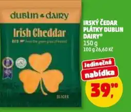 Penny Market Irský čedar plátky dublin dairy nabídka
