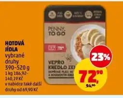 Penny Market Hotová jídla nabídka