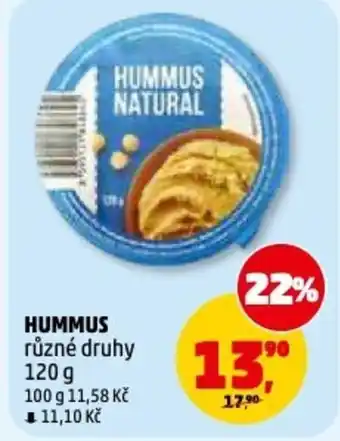 Penny Market Hummus nabídka