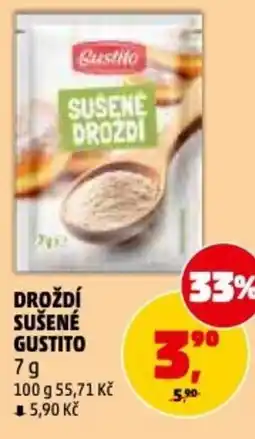 Penny Market Droždĺ sušené Gustito nabídka