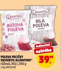 Penny Market Poleva pecičky dessertis Allnature nabídka