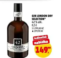 Penny Market Gin london dry Selection nabídka