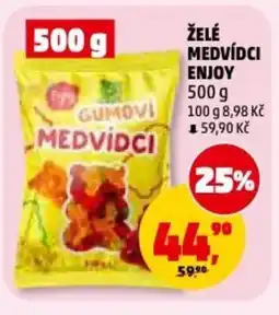 Penny Market Želé medvídci enjoy nabídka