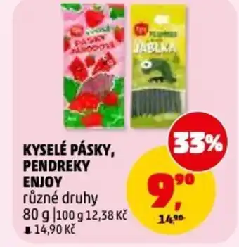 Penny Market Kyselé pásky, pendreky Enjoy nabídka