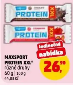 Penny Market Maxsport protein xxl nabídka