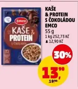 Penny Market Kaše & protein s čokoládou emco nabídka