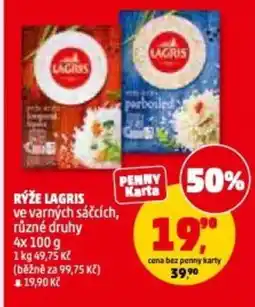Penny Market Rýže lagris ve varných sáčcích nabídka