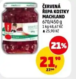 Penny Market Červená řepa kostky machland nabídka