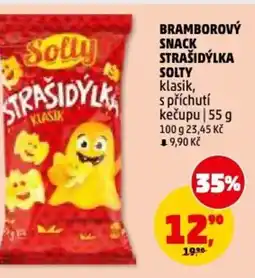 Penny Market Bramborový snack strašidýlka solty nabídka