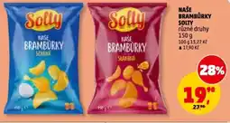 Penny Market Naše brambůrky solty nabídka