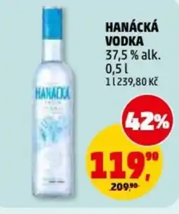 Penny Market Hanácká vodka nabídka