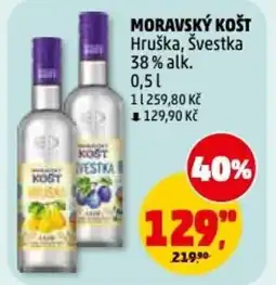 Penny Market Moravský košt hruška, švestka nabídka