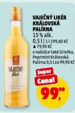 Penny Market Vaječný likér královská palírna nabídka