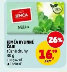 Penny Market Jemča bylinné čaje nabídka