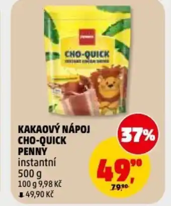 Penny Market Kakaový nápoj cho-quick penny instantní nabídka