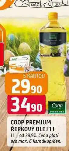 Trefa COOP PREMIUM ŘEPKOVÝ OLEJ nabídka
