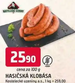 Trefa HASIČSKÁ KLOBÁSA nabídka