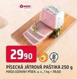 Trefa PÍSECKÁ JÁTROVÁ PAŠTIKA nabídka