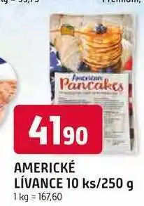 Trefa AMERICKÉ LÍVANCE 10 ks/250 g nabídka