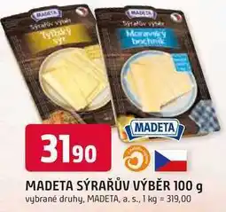 Trefa MADETA SÝRAŘŮV VÝBĚR nabídka