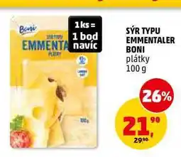 Penny Market SÝR TYPU EMMENTALER BONI nabídka