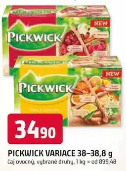 Trefa PICKWICK VARIACE 38-38,8 g čaj ovocný nabídka